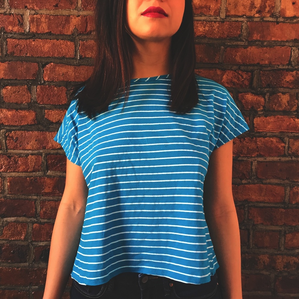 Striped Wide-Fit Tee